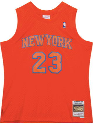 M&N New York Knicks Marcus Camby Swingman Jersey (2012-13/Christmas)
